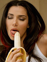 Roselyn Sanchez Banana Blowjob