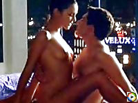 Actress Virginie Ledoyen naked riding a guy