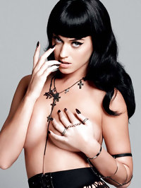 Katy Perry shows her big boobs and nice ass
