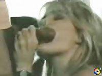Claudia Schiffer sucking cock
