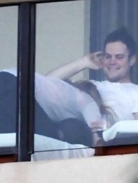 Hilary Duff gives blowjob