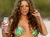 Mariah Carey Giant Boobs in Bikini
