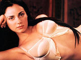 Mia Kirshner Posing In Hot Lingerie