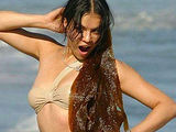 Michelle Rodriguez Paparazzi Bikini Beach Pics
