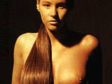Sexy Model Vanessa Demouy Shows Boobs