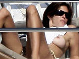 Cindy Crawford Topless On A Boat