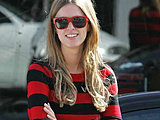 Nicky Hilton looks sexy showing her long skinny legs for paparazzi