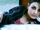 Sexy Brunette Milla Kunis Posing
