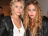 Olsen Twins Posing For Camera