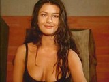 Catherine Zeta Jones teasing in hot lacy lingerie