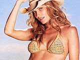 Molly Sims shows off her sweet body on sexy tiny bikinis and lingerie