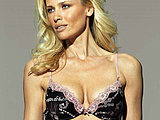 Daniela Pestova flaunting sexy womanly curves posing in sweet lingerie