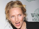 Uma Thurman sexy bikini and public shots