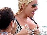 Elisha Cuthbert hard nipples & tits in bikini