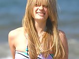 Mischa Barton hot paparazzi beach bikini pics