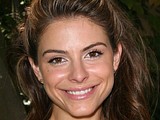 Maria Menounos flashing perfect body on a beach