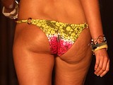 Karolina Kurkova exposed amazing ass on podium