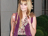Mischa Barton showing off her long legs in a short dresses candids