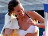 Hilary Swank exposed body