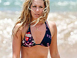Ashley Tisdale showing off her great body in a sexy wet bikini