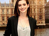 Anne Hathaway looking so sexy showing off her very long legs
