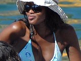 Naomi Campbell caught in hot bikini