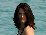 Paz Vega bikini & totally  naked photos on the beach