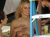 Karolina Kurkova caught topless