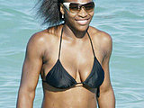 Serena Williams sexy sports babe caught in a cute wet bikini