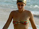 Nelly Furtado pop princess caught relaxing in a tiny bikini candids