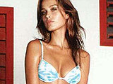 Petra Nemcova smoking hot posing in a teeny bikinis on the nature