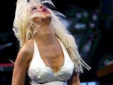 Christina Aguilera showing her nice big tits