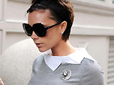 Victoria Beckham miniature soccer balls