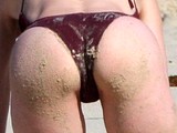 Stephanie Seymour ass bikini photos