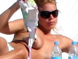 Billie Piper showing her huge boobs