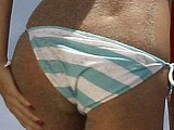 Jenny McCarthy hot kissing on beach