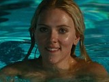 Scarlett Johansson naked in a pool