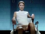 Stacy Keibler showing shaved pussy n perfect legs