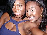 Serena Williams nipple slip and tits exposed in see throught dress