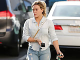 Hilary Duff in tight jean and in bikini